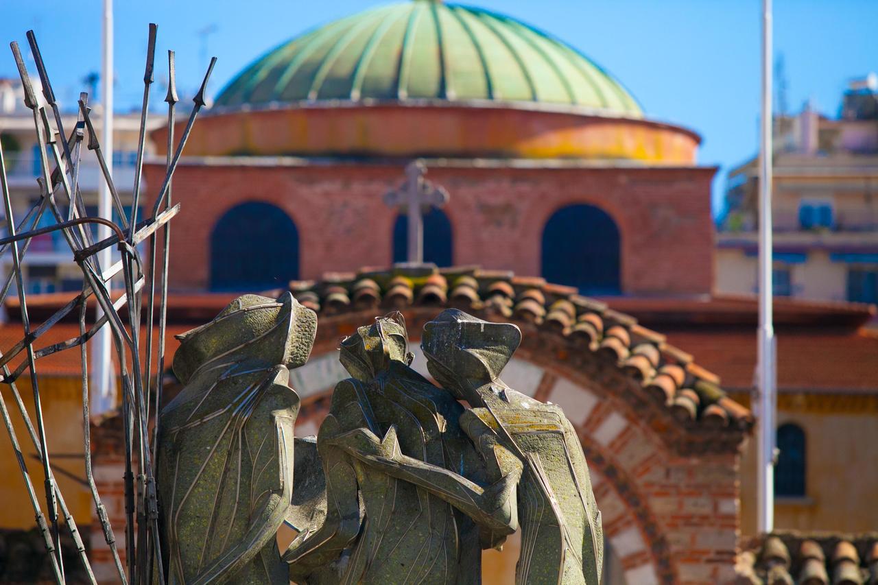 Ferienwohnung Houseloft Hagia Sophia Grande View Thessaloniki Exterior foto