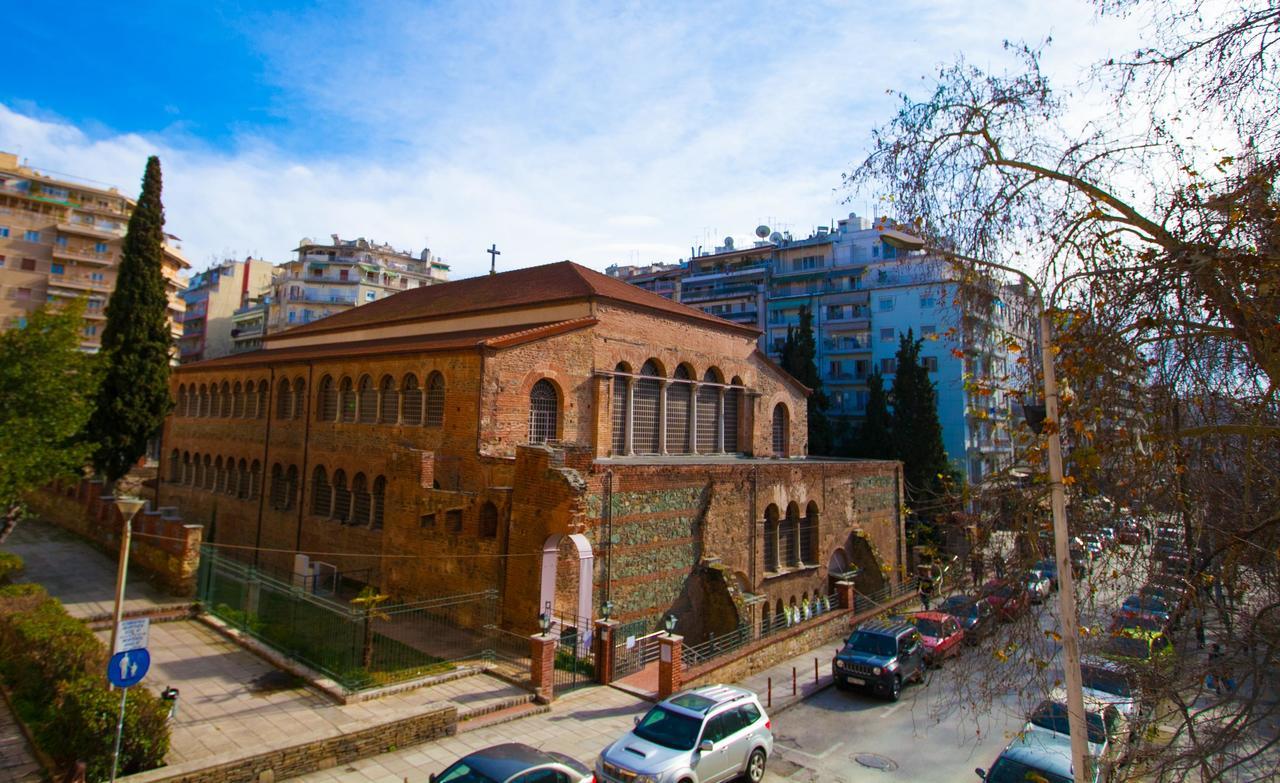 Ferienwohnung Houseloft Hagia Sophia Grande View Thessaloniki Exterior foto